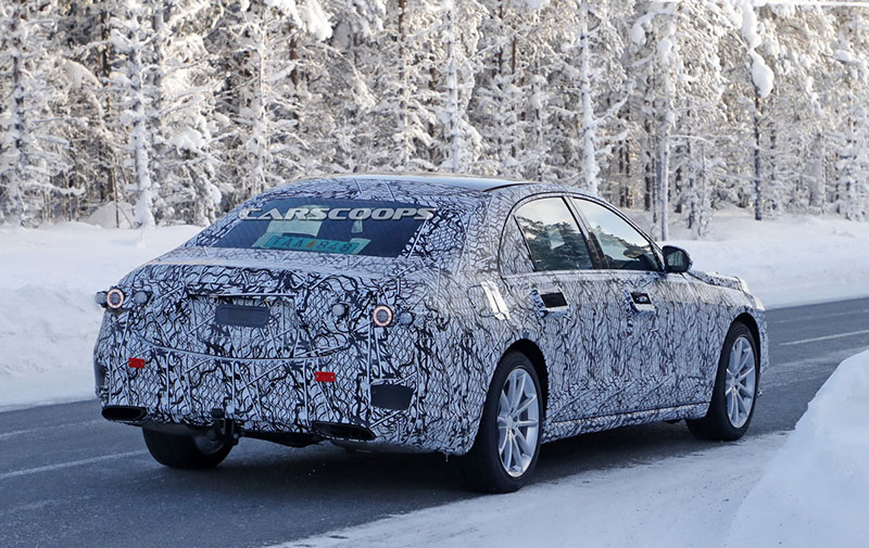 Mercedes S-class 2020 lộ diện trên đường thử